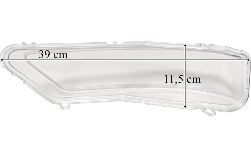 MAN TGX / TGS / TGL / TGM / TG3 (2021-) Cristal para Piloto Antiniebla Dch