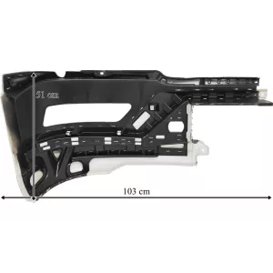 MAN TGX / TG3 (2021-) Left Grey Bumper Corner