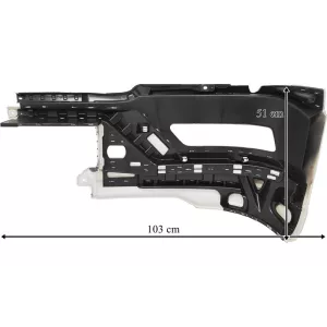 MAN TGX / TG3 (2021-) Right Grey Bumper Corner