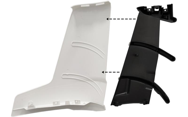 MAN TGX / TGS / TGL / TGM TG3 (2021-) ОБТЕКАТЕЛЬ УГЛА КАБИНЫ ПРАВЫЙ