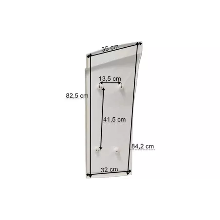 MAN TGX TG3 (2021-) ЗАДНИЙ ВЕРХНИЙ СПОЙЛЕР ЛЕВЫЙ