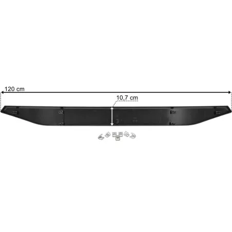 MAN TGX TG3 (2021-) Moulure Supérieure Pare-soleil