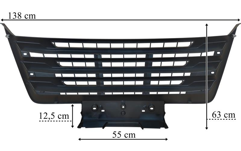 MAN TGX TG3 (2021-) Kühlergrill Unten