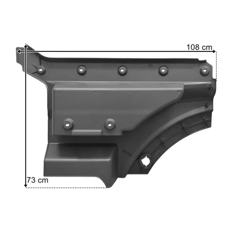 MAN TGX / TG3 (2021-) Escalón Superior Dch
