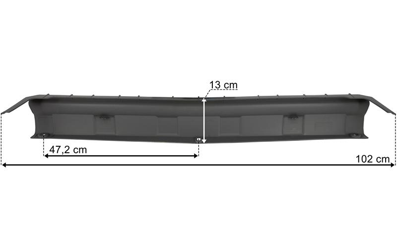MAN TGX / TG3 (2021-) Nakładka Zderzaka Dolna