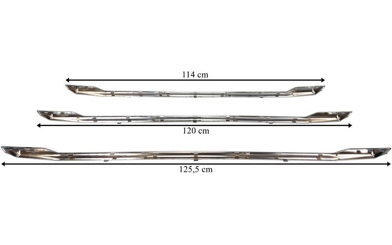 MAN TGX / TG3 (2021-) Calandre / Grille Inférieure Chromée Ensamble