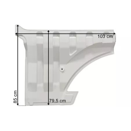 MAN TGX TG3 (2021-) Türenverlängerung Rechts