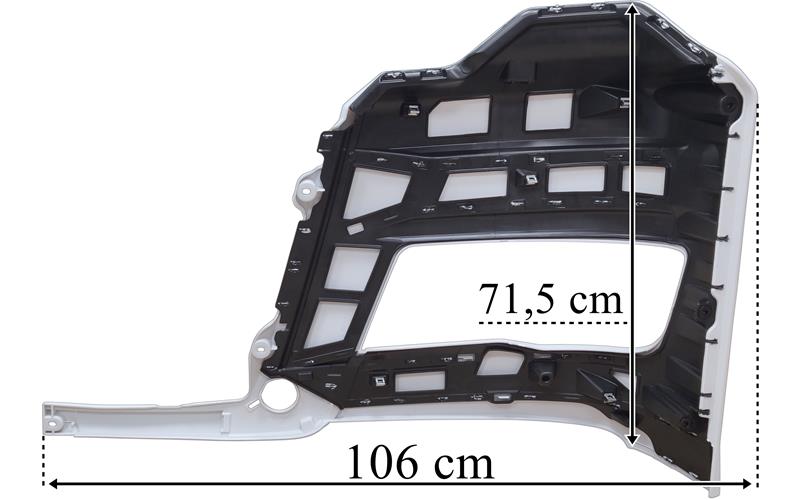 MAN TGX TG3 (2021-) Rechts Ecke Stoẞstange Scheinwerfer Abdeckung Neues Modell