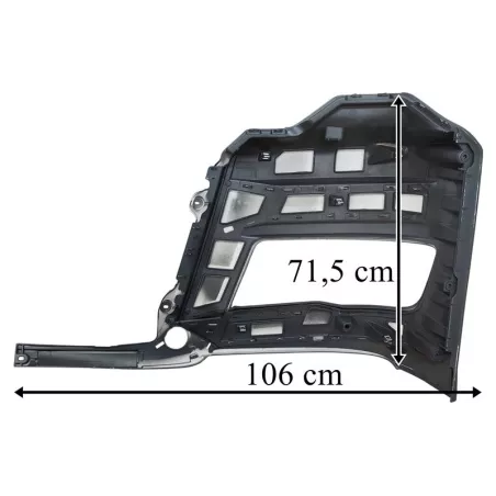 MAN TGX (2021-) Headlamp Bezel RH Without Washer Hole