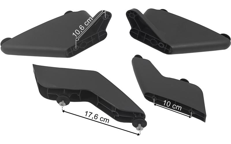 MAN TGX TG3 (2021-) Halterungssatz / Montagesatz Für Sonnenblende