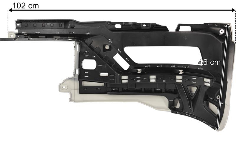 MAN TGS / TG3 Bumper Corner RH