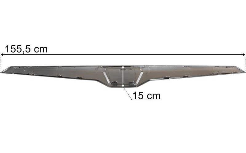 MAN TGS / TG3 (2021-) Upper Grille Chrome Trim