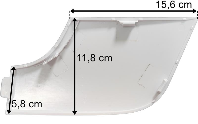 MAN TGS / TG3 (2021-) Tapa Paragolpes Dch para Enganche de Remolque