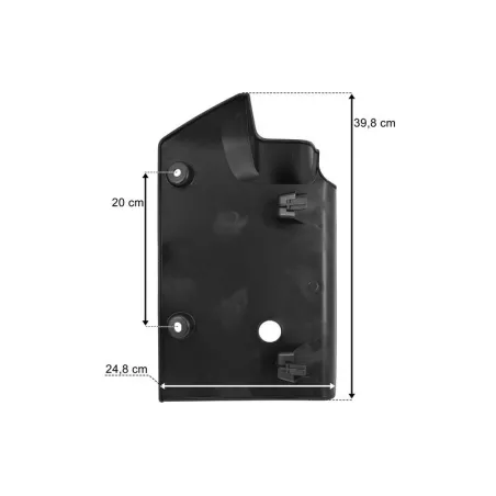 MAN TGS / TG3 (2021-) Bumper Cover RH