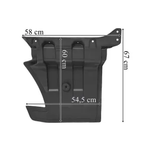 MAN TGS (2021-) Door LH Extension Grey