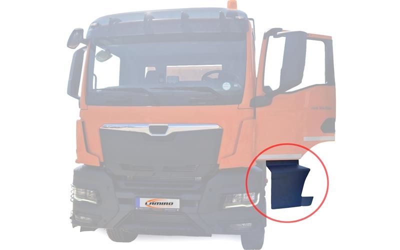 MAN TGS (2021-) Extension de Porte Gauche Gris