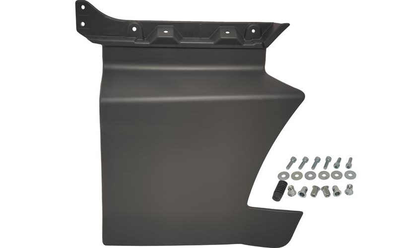MAN TGS TG3 (2021-) Door Extension LH (Grey, With Mounting Kit)