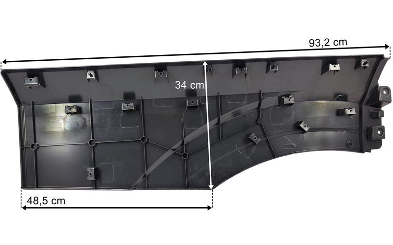 MAN TGS / TG3 (2021-) LH Long Cab Extension With Hole