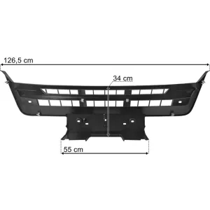 MAN TGS / TG3 (2021-) Calandre / Grille Inférieure Noire