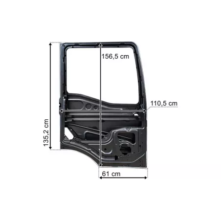 MAN TGS / TGL / TGM (2021-) Porte Gauche