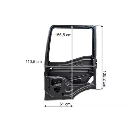 MAN TGS / TGL / TGM (2021-) Door RH