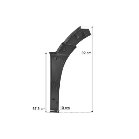 MAN TGS TG3 (2021-) Rear Of Cab Mudguard Cover LH