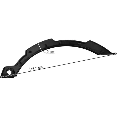 MAN TGS TG3 (2021-) Cab Mudguard Extension Strip RH