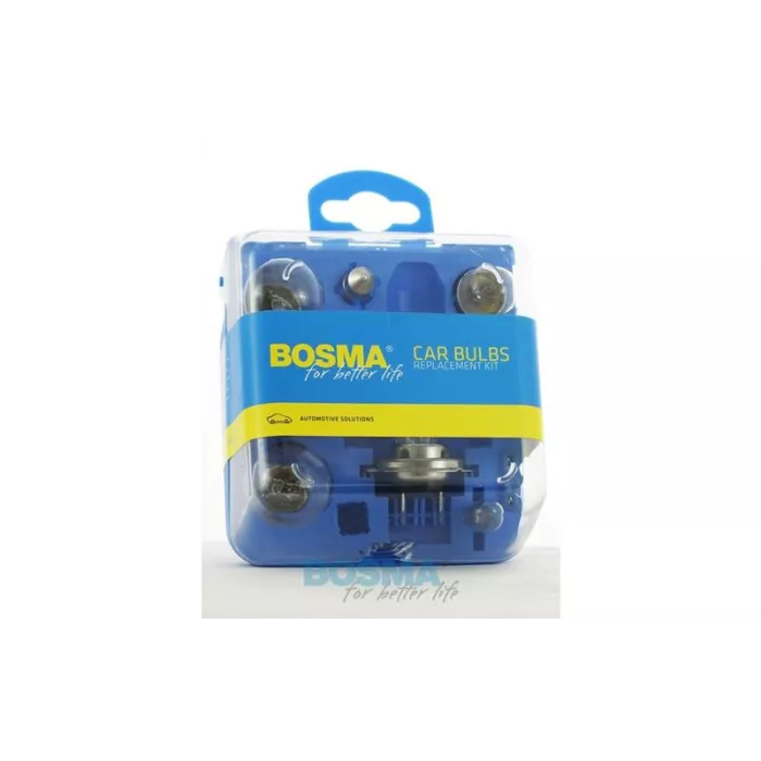 Bosma Juego de Bombillas 12V H7 (9 Elementos)