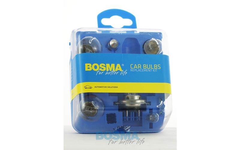 Bosma Juego de Bombillas 12V H7 (9 Elementos)
