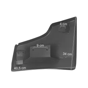 Volvo FE (2013-) Bumper Corner RH
