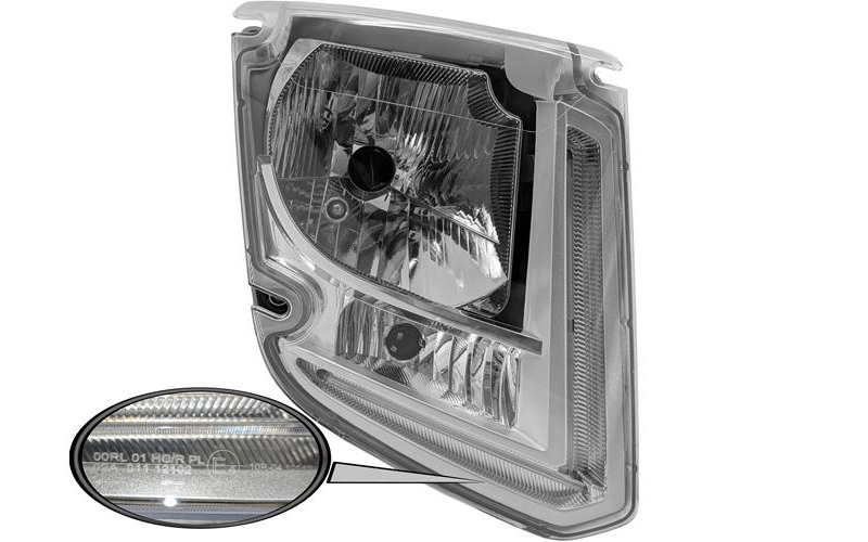Volvo FL / FE Euro 6 Headlamp RH (Manual Adjustment, Without Motor)