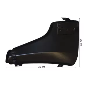 Volvo FL Euro6 (2013-) RH Metal Bumper Corner