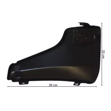 Volvo FL Euro6 (2013-) RH Metal Bumper Corner
