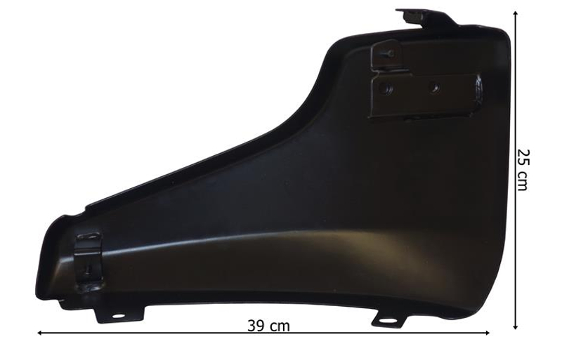 Volvo FL Euro6 (2013-) RH Metal Bumper Corner