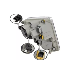 Volvo FL / FE Euro 6 Scheinwerfer Links (Manuell Verstellbar, Ohne Motor)