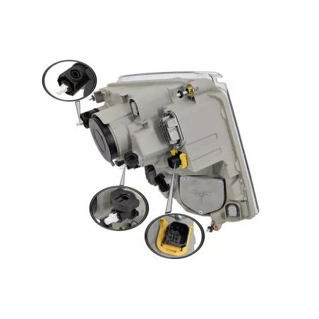 Volvo FL / FE Euro 6 Headlamp LH (Manual Adjustment, Without Motor)