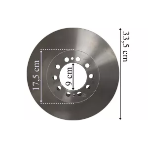 Volvo FL6 (1995-2000) Disque de Frein avant