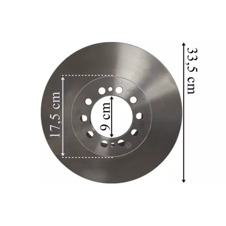 Volvo FL6 (1995-2000) Bremsscheibe Vorne