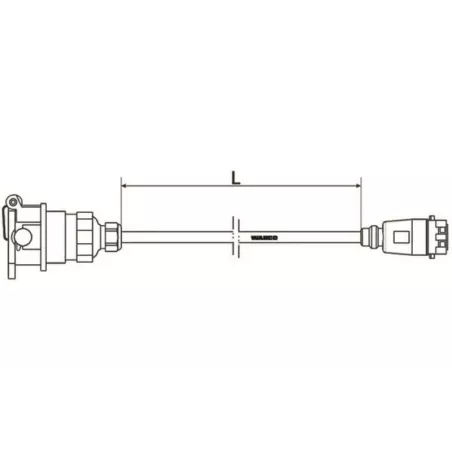 Câble D’alimentation ABS VCS II 12m