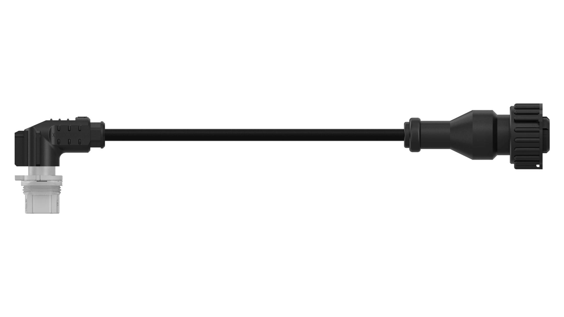 ECAS / TASC Valve To TEBS-E Cable 3m