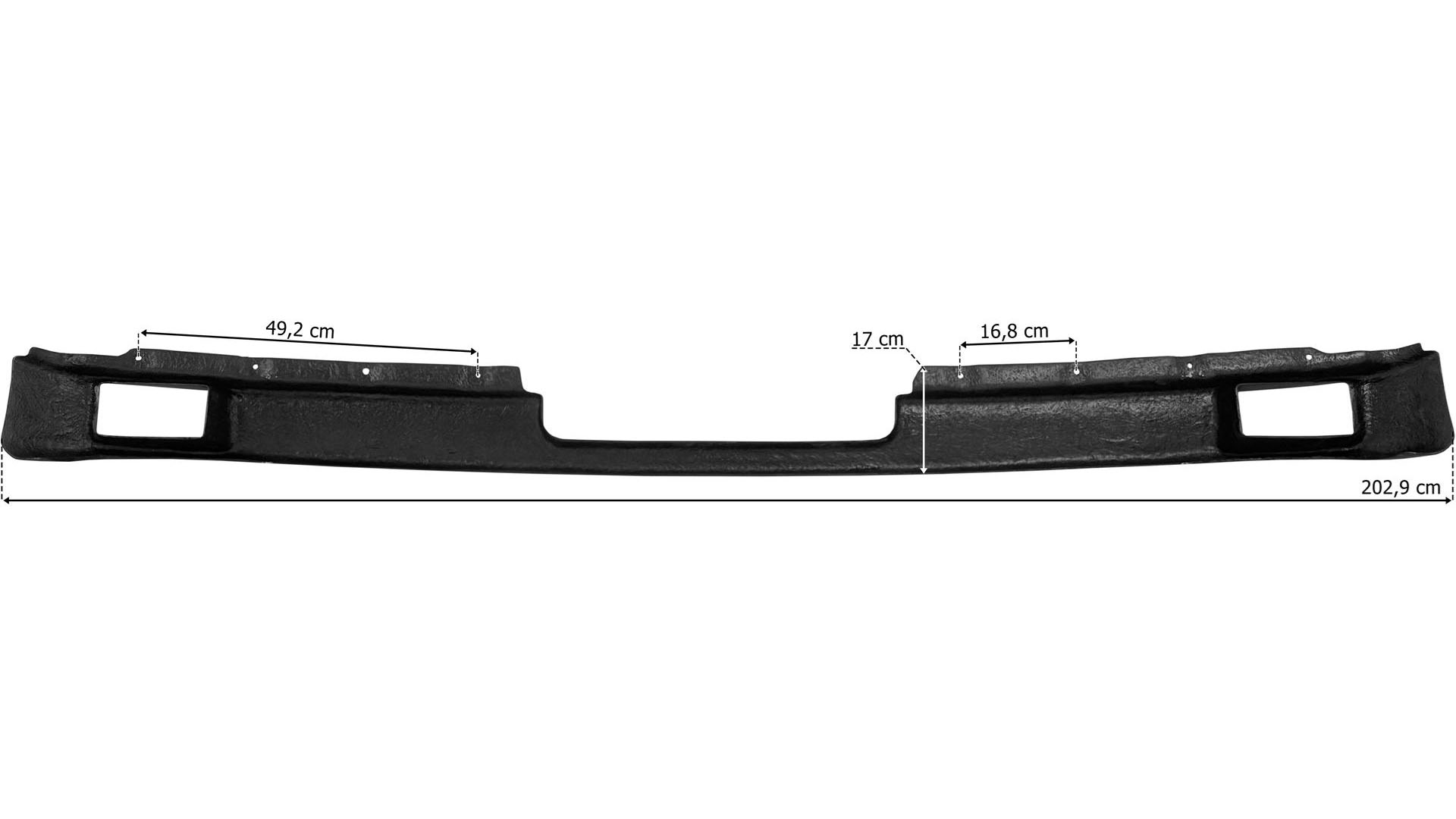 Volvo FL6 (1997-2001) Spoiler Under Bumper (New)