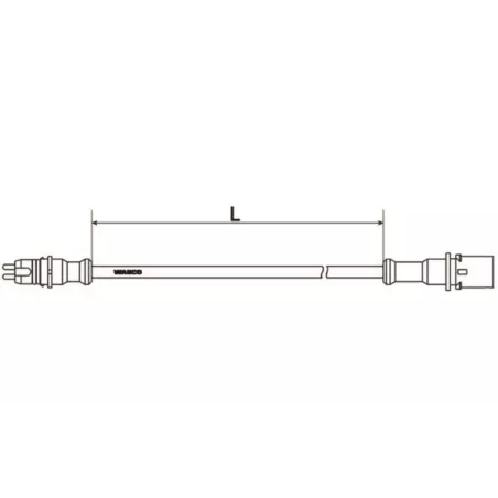 ABS Sensor Verbindungskabel Verlängerung 4m