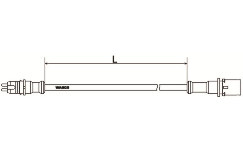 Extensión Cable Conexión Sensor ABS 4m