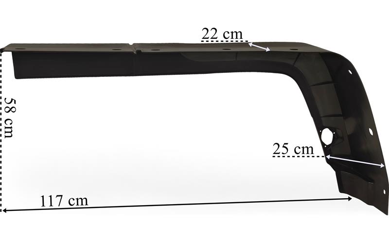 Volvo FL6 Kotflügel Links