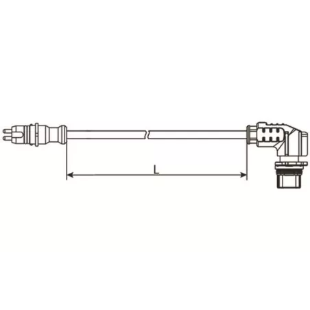 TEBS-E ABS Sensor Verbindungskabel 5m