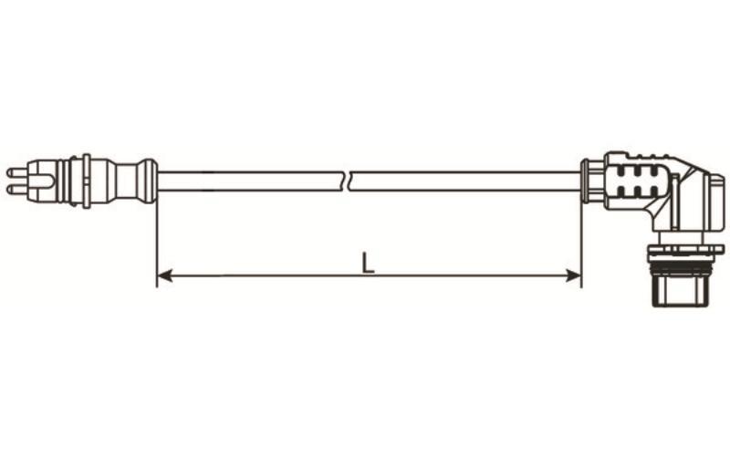 TEBS-E ABS Sensor Connection Cable 5m