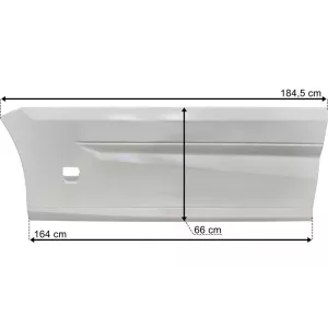 Renault Range T Evo (2021-) Interaxle Side Skirt RH
