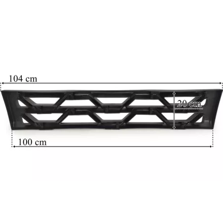 Renault Gama T Lower Grille Plastic Grid