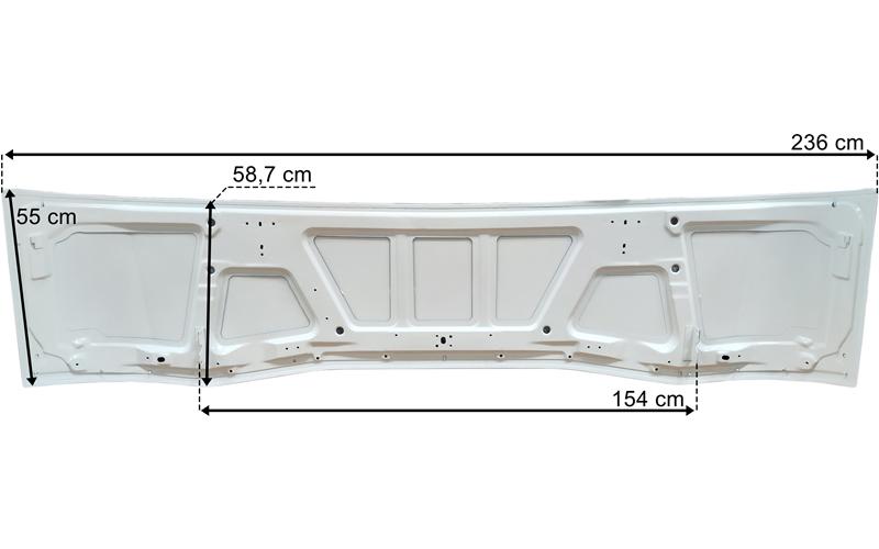Renault Gama T Panneau de Calandre En Acier Blanc