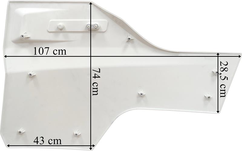 Renault Gama T Door Extension RH (High)